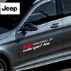 2Pcs 65cm Car Body Side Stripe Decal Styling Sticker for Jeep Gladiator Patriot Renegade Wrangler Grand Cherokee