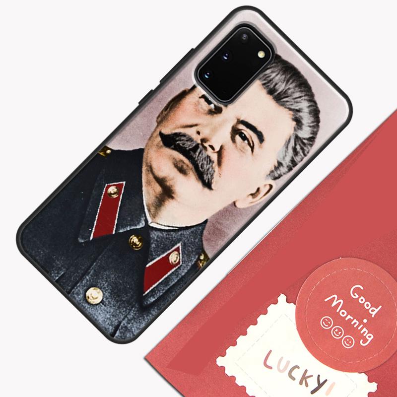 Телефонный чехол Stalin Soviet Union для Samsung Galaxy S23 S26 Ultra S20 S21 S22 S24 S25 Plus S10 S25 FE Чехол-оболочка