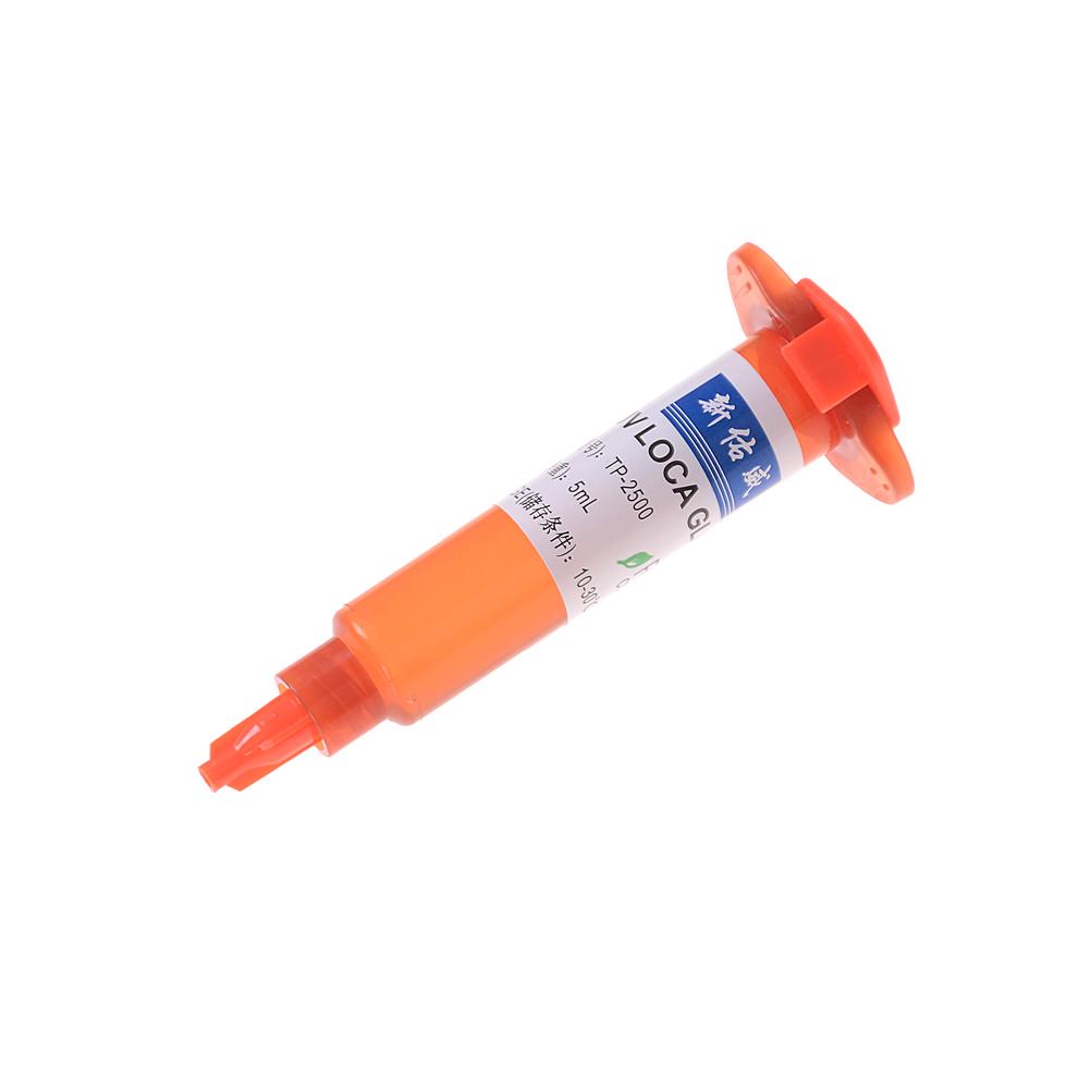 Tp-2500 УФ-клей Loca Liquid Оптический прозрачный клей для стеклянных линз мобильного телефона