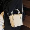 Handbag Women's 2025 New Small Fresh Shoulder Bag Crossbody Bag Fashion Popular Bucket Texture Casual Women's Bag
