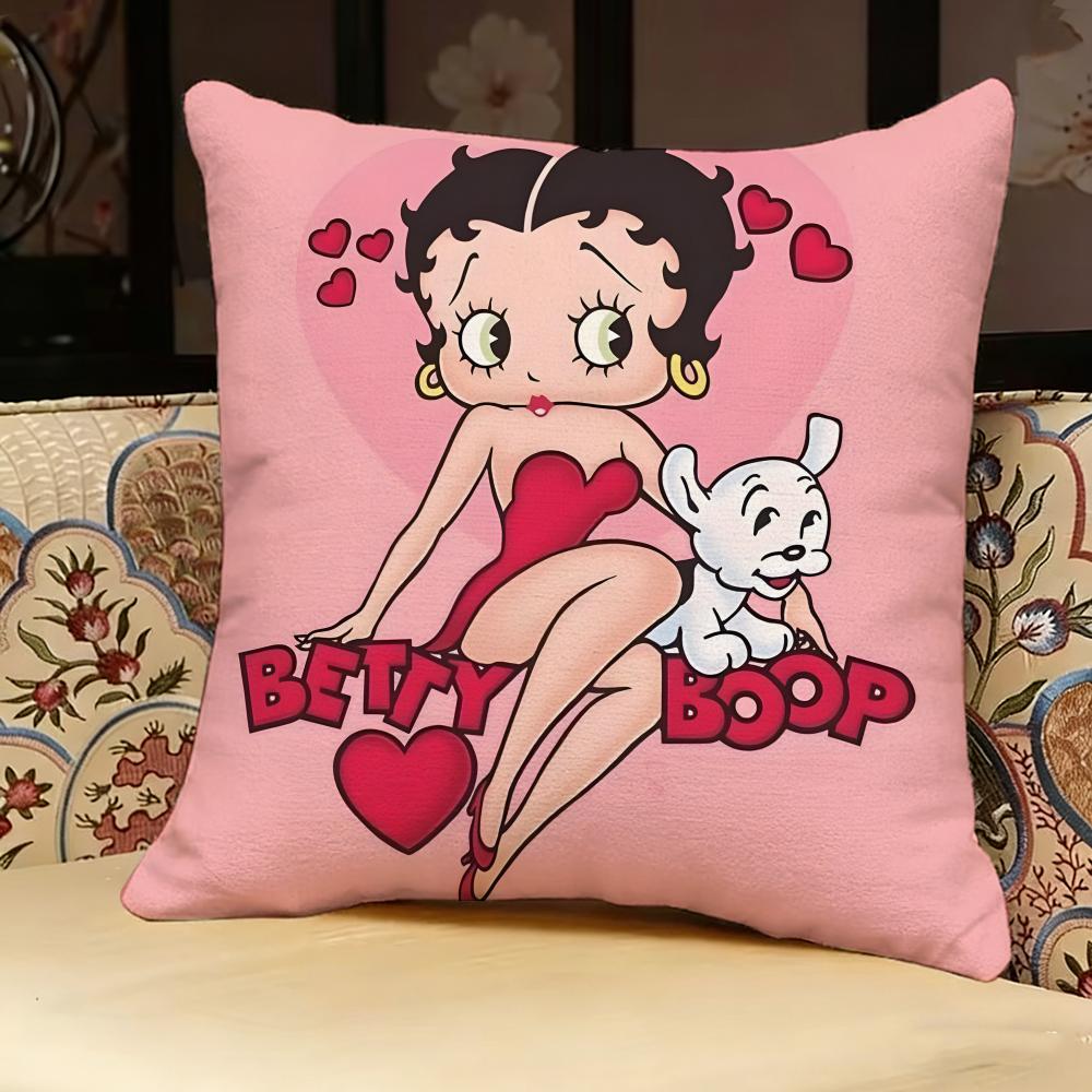 Beauty B-Betty B-Boop Pillow Case Pillowcase, Double-Sided Printed, Sofa Cushion, Bedroom Headboard Pillow