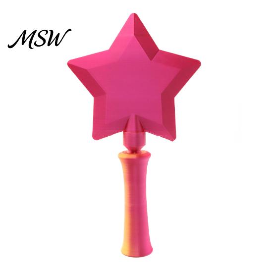 Holiday Themed Paper Holder Christmas Tree Payment Wand, Novelty Tap Pay Telescopic Star Festival Party Card Display Wand Holder, Fun Accessory