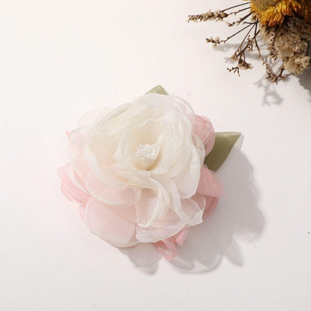 5 шт. Искусственная роза Тканевая аппликация 3D Ювелирные аксессуары Украшение для платья