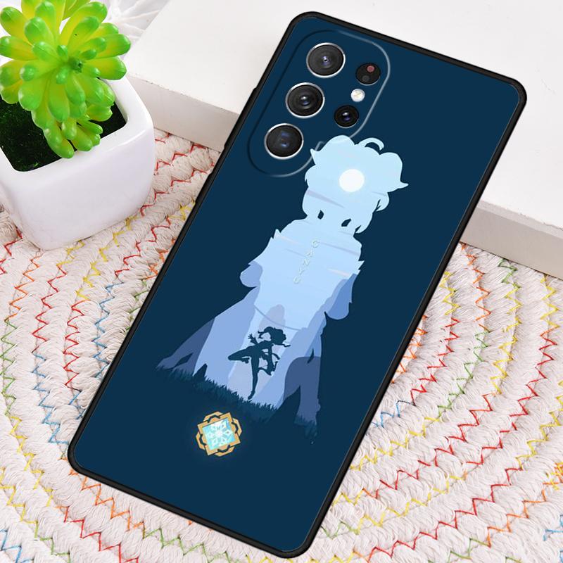 Ganyu Genshin Impact мягкий силиконовый чехол для телефона для Samsung Galaxy note 10 pro S26 S25 S24 S23 S22 S21 Plus S25Ultra Capa Cover