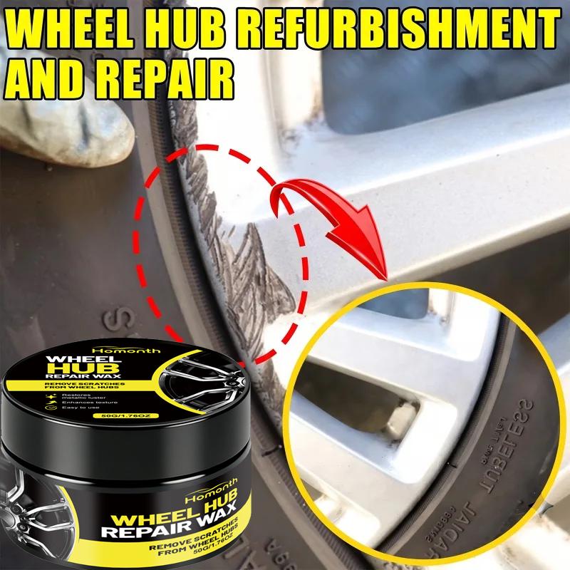 Car Wheel Rim Scratch Repair Paste Aluminum Alloy Rim Refurbishment Paint for Scratches