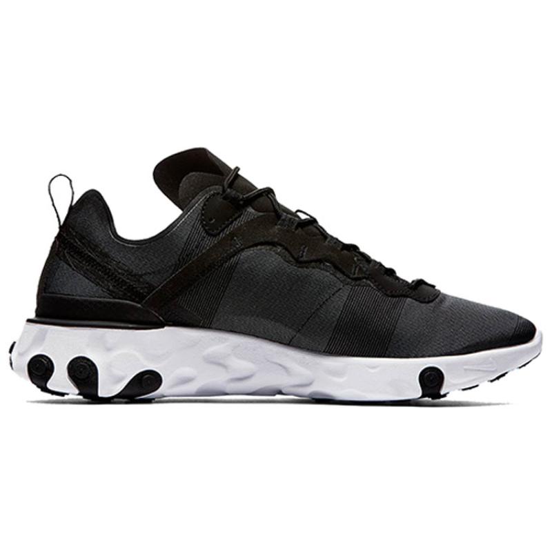 Nike Кроссовки React Element 55 Черно-белые BQ6166-003