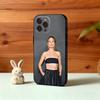 Очаровательный чехол для телефона с Оливией Уайлд для iPhone17,16,15,14,13,12Plus,Pro Max,XS,5G, мягкий силиконовый, черный