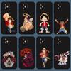 Чехол для телефона One Piece Monkey·D·Luffy для iPhone 13 12 11 Pro Max Mini Xs X Xr 7 8 6 6s Plus Se 2020 Черная Мягкая Силиконовая Крышка
