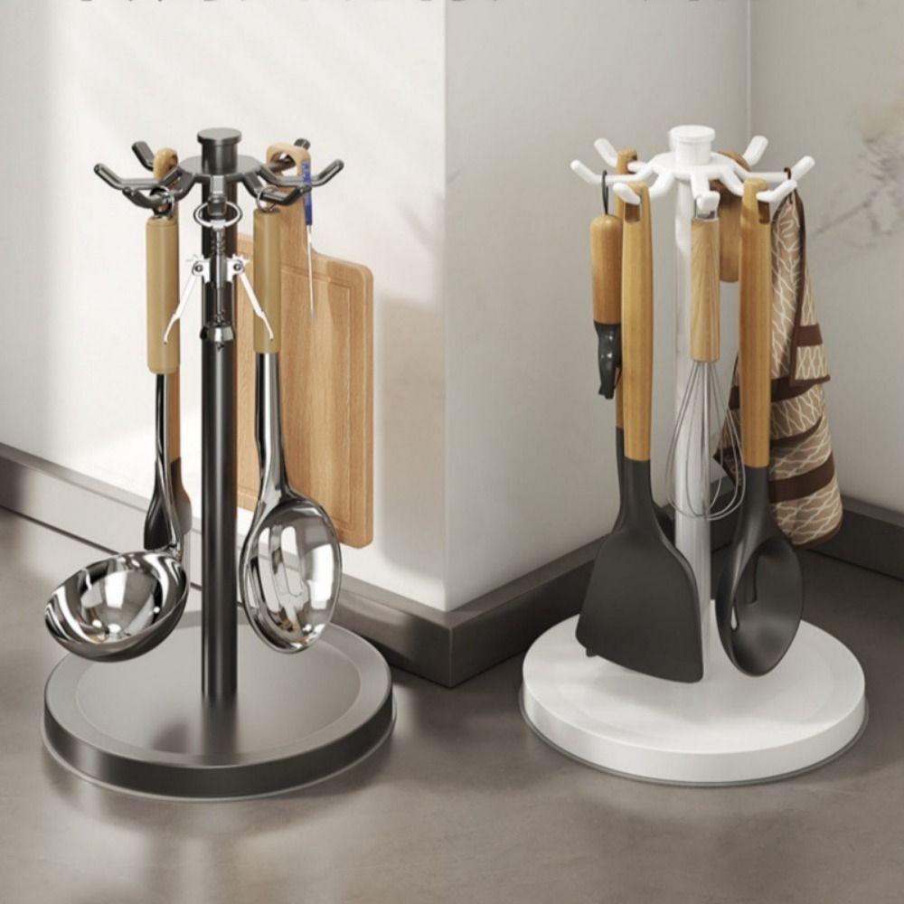 С поддоном для воды органайзер для столовых приборов для столешницы 8 крючков стойка для хранения столовых приборов бытовая