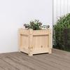 VidaXL Planter 31x31x31 Cm Solid Pine Wood 837394