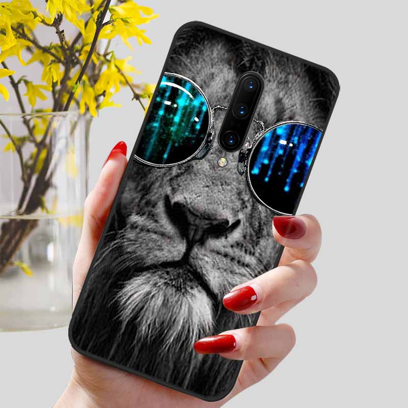 Phone Cover For Oneplus 7 Pro Case Lovely Printed TPU Silicon Soft Capa On for One Plus 7 7T Pro Oneplus7 7Pro Protection Covers