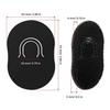 6 Packs Soft Portable Pocket Palm Combs, Shampoo Comb, Massager Hair Brush, Scalp Massager Brush(Black)