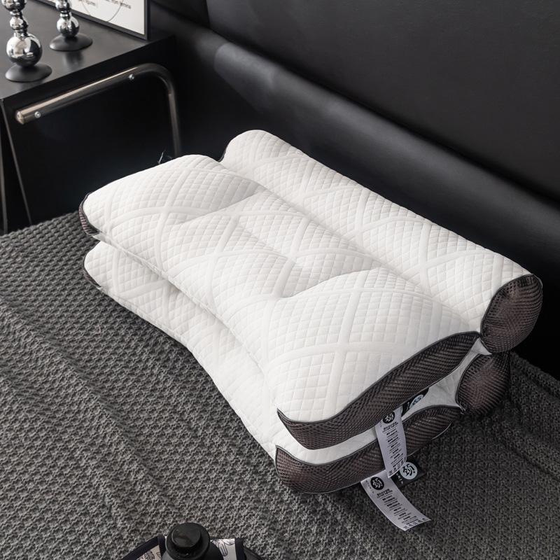 3D Подушка для шеи Ортопедическая Предотвращает храп Защита шеи Высокоэластичные Мягкие Пористость Моющиеся Подушки Постельные принадлежности Для Гостиниц Дома Подушки Для Сна Подушка Для Шеи