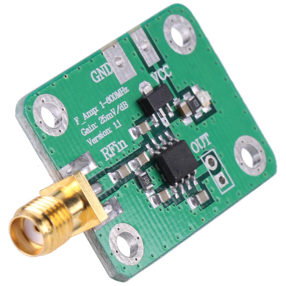 Логарифмический детектор измерителя мощности радиочастот 1-600 МГц -74 дБм до 18 дБм обнаружение радиочастот