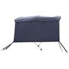 3 Bow Bimini Top with Side Panels 183 x (137 152) x 137 cm