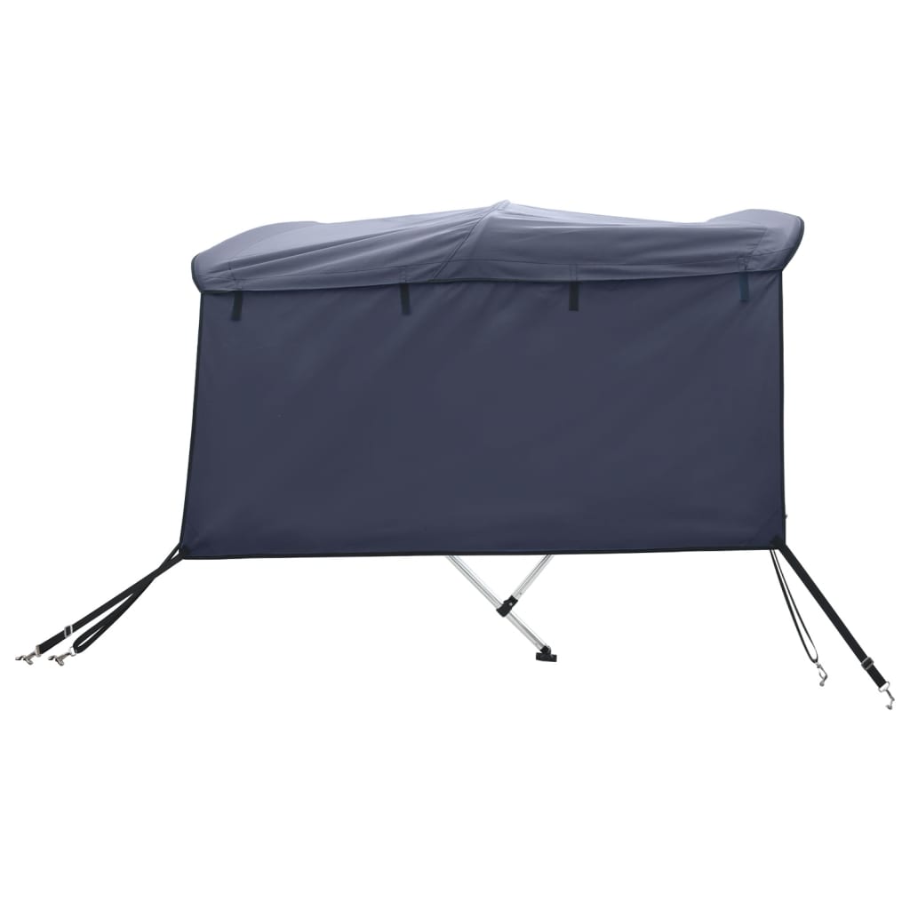 3 Bow Bimini Top with Side Panels 183 x (137 152) x 137 cm