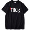 My Chemical RoUnisexce Футболка Женская Модная Футболка Крутая Хип-Хоп Унисекс Футболка Повседневная Летняя Винтажная Аниме Унисекс Топ Футболка