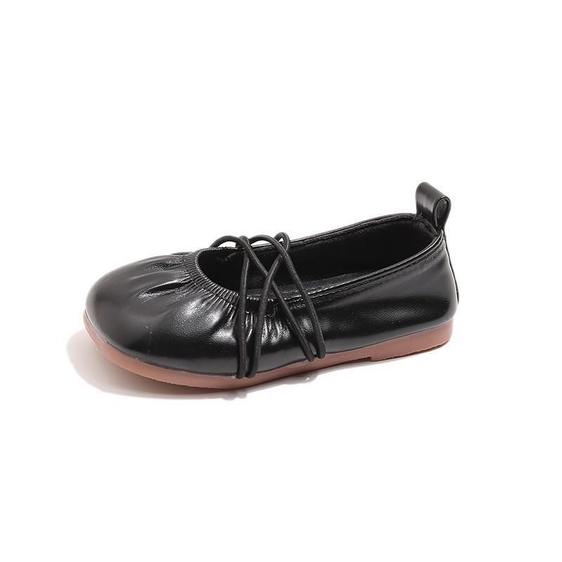 Girls Ballet Flat Shoes 2026 French Style Slip-On Soft Sole Princess Shoe Toddlers Ages 4-6