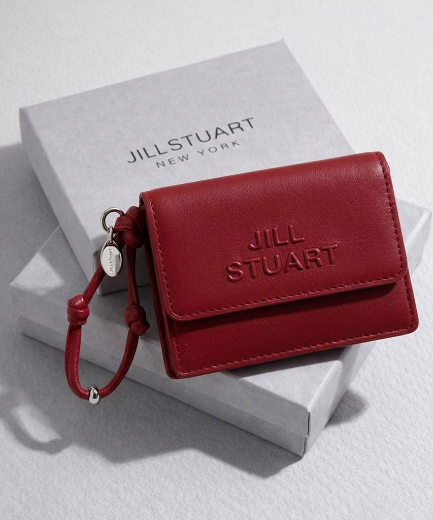 Jillstuart Acc [Бумага] Новый Бумажный Коровьей Кожи Тройной Кошелек 2 Цвета
