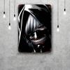 kaneki cartoon Decor Poster Vintage Tin Sign Metal Sign Decorative Plaque for Pub Bar Man Cave Club Wall Decoration