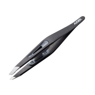 AUGER Precision Slant Tweezer для бровей и ухода - мужской инструмент для удаления волос на лице