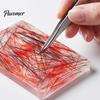 Desk Fidget Gadgets Skin Picking Toy with Tweezers, Hair Plucking for Tactile Stimulation Trichotillomania, Anxiety Relief Silicone Picky Pad
