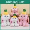 Toy Plush Bunny Cartoon Pineapple Figure Girl Children Birthday Gift Holiday