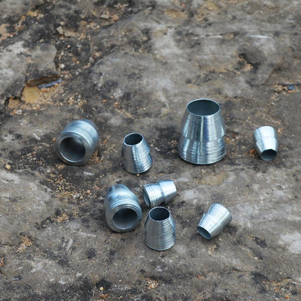 10 шт. безопасные круглые клинья для молотка, набор клиньев для раскалывания ручек для молотка-гвоздодера, обслуживание стальных плотницких работ