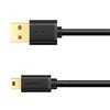 Kabel Usb 2.0 Ugreen  Us13210355B, Męski, Mini Usb, 1M (Czarny)