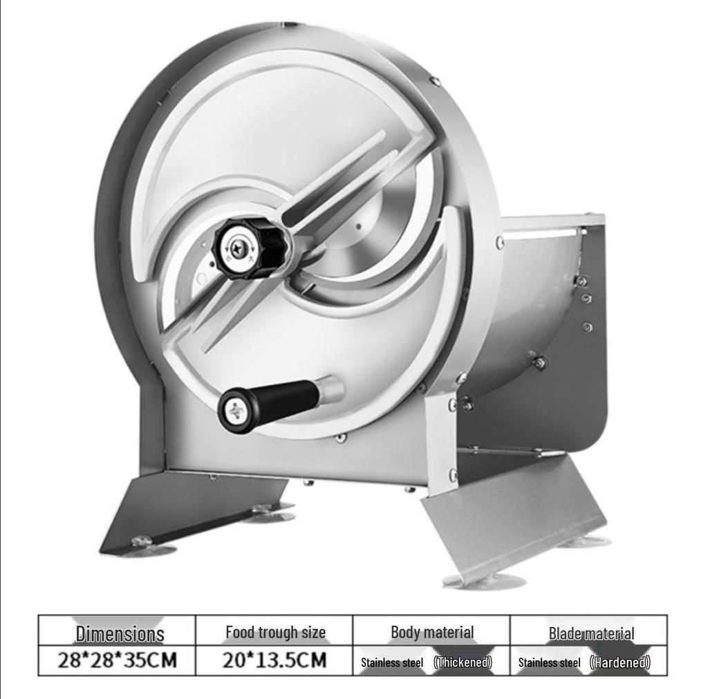 Ручная электрическая slicer из нержавеющей стали для фруктов и овощей