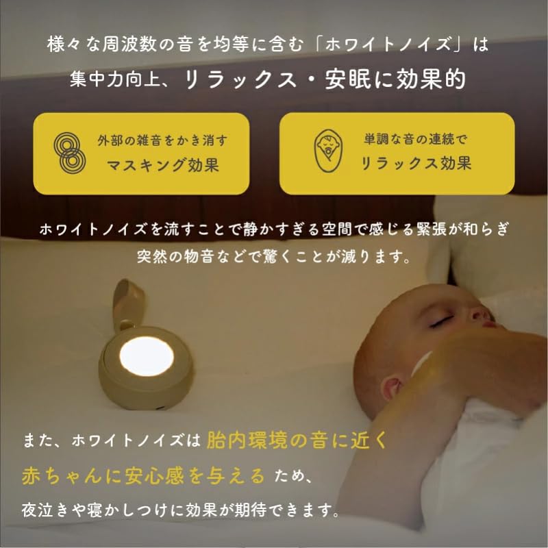 LULLME White Noise Baby Music Baby Shower Soothes Helps Baby Breastfeeding 22 Recording and Playback Function Machine, Box, Gift, Crying, Sleep,