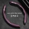 For Ford Focus Mustang GT SHELBY ST LINE STLINE Mondeo Carbon fiber Car Steering Wheel Cover New Anti-slip Protection Cushion