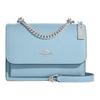 New Klare Split Cow Leather Envelope Bag Shoulder Bag Crossbody Bag Mini Women's Sky Blue C9949-SVQVE