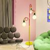 Скандинавский ретро дизайнерский цветной торшер светодиодный светильник для детской комнаты спальня гостиная освещение украшение креативный арт диван торшер