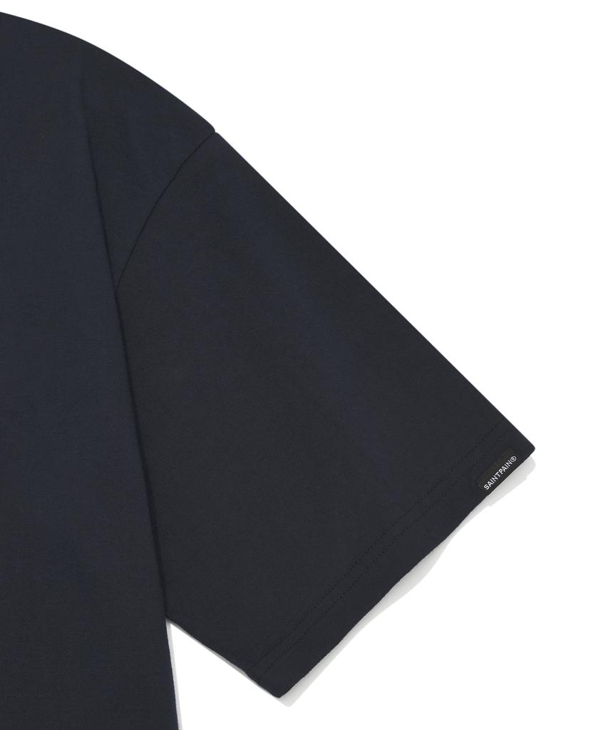 SAINTPAIN Sp Initial Short Sleeve T-Shirt - Navy