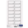 Self-adhesive labels for WHITELINE jars 28 pcs.