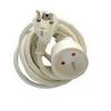 Extension Cord - Noname - 3G1.5 - 10 M - White - Indoor