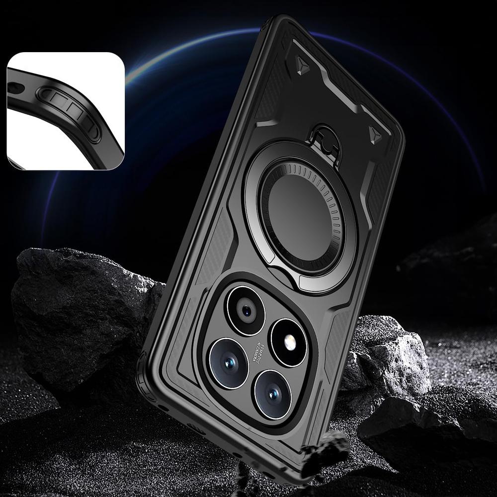 Magnetic case for Xiaomi Redmi Note 15 Pro Plus 5G / Poco M8 Pro 5G, black