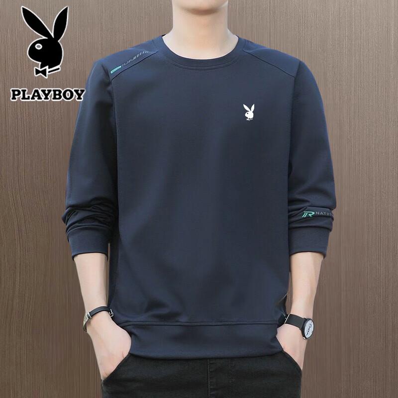 PLAYBOY Мужские повседневные топы с круглым вырезом