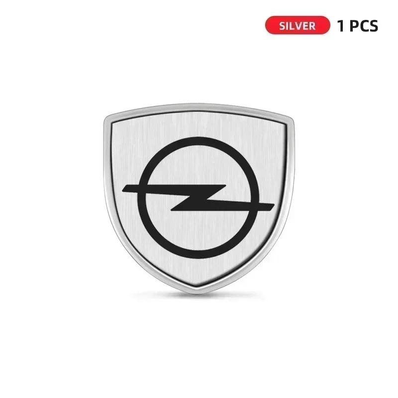 NPT1 Car Metal 3D Sticker Auto Logo Shield Styling Decoration Stickers For Opel Astra J Insignia Astra G Corsa Zafira B Mokka Vivaro