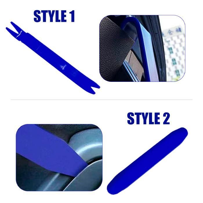 Kits De Panneaux De Clips De Porte Automobile - JAUNE - 4 PCS - Outils De Dépose De Garniture