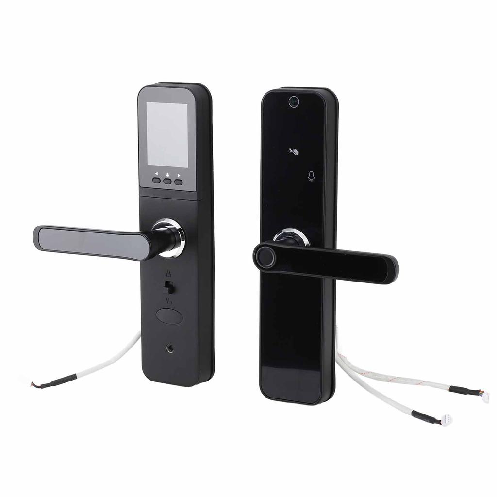 Face Recognition Smart Lock Wifi Remote Control Touch Screen Fingerprint Password Security Video