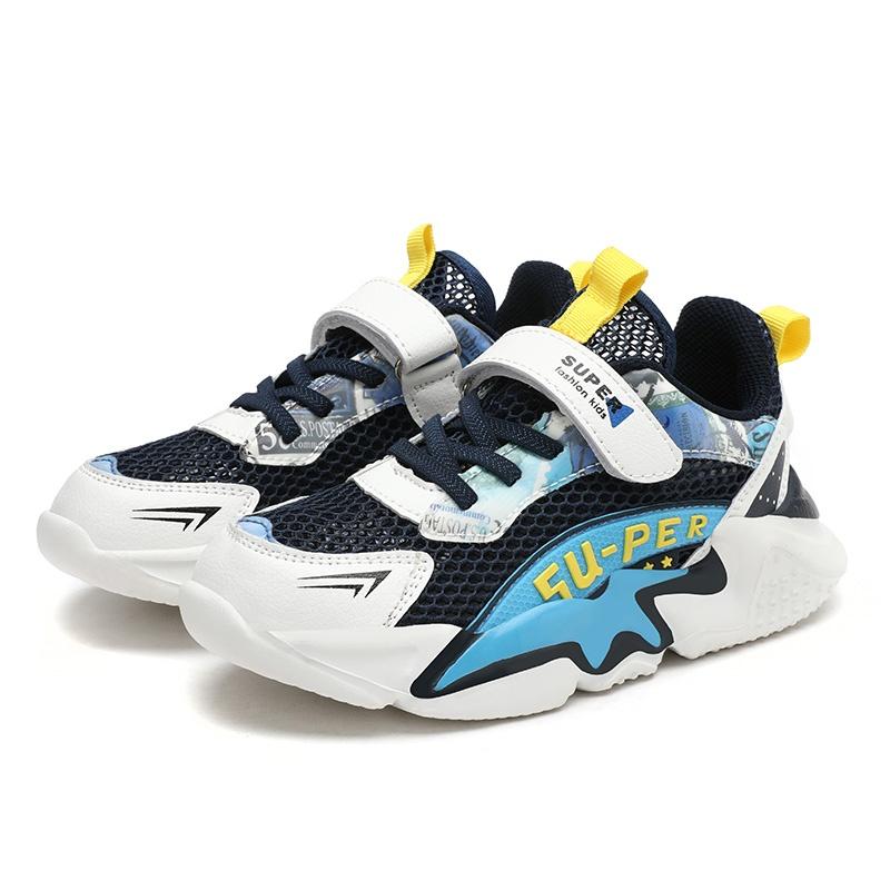 Kids Casual Sport Sneakers Color Block Walking Shoes Sizes 28-40 for School Play Training Travel and Everyday Active Wear