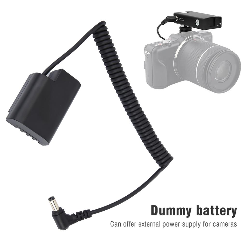 DMW bLF19 DCC12 Power Dummy Battery Replacement Adapter for Panasonnic GH3 GH4 GH5 GH5S Cameras