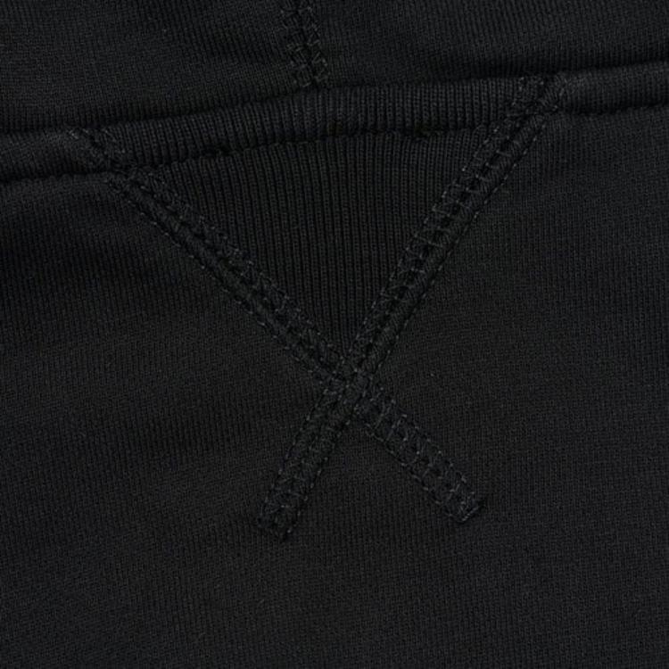 Palace Пуловер свободного кроя с капюшоном X Evisu FW21 Tri-Godhead с графическим принтом, унисекс, черный P21EVHD001