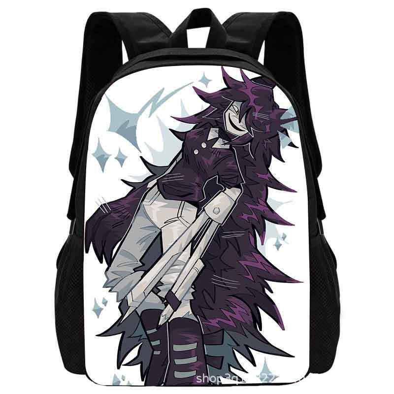 Miss Circle Kids School Backpack Elementary Students Lightweight Cartoon Oxford Fabric Bag With Ergonomic Back Support