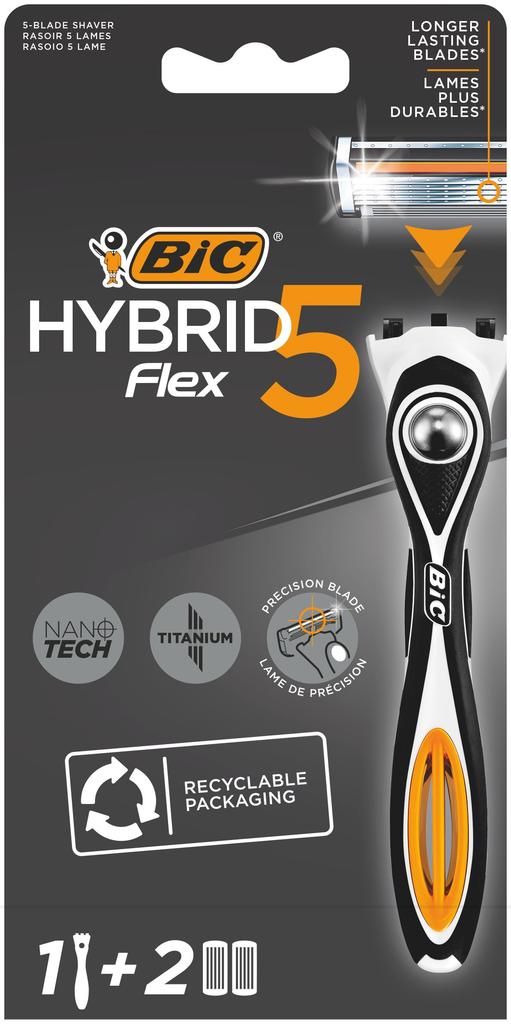Bic System Maszynka Do Golenia Hybrid Flex 5 Blister 1Szt