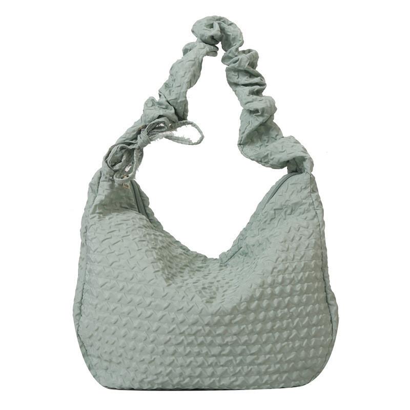 Stylish Cloud Puff Floral Tote Bag For Girls Street Fashion Canvas Shoulder Bag 2023