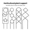 Крепежный стержень для горшков, формовка цветов, вьющиеся растения разных форм, амариллис, поддержка для выращивания растений, подставки для растений, садовые принадлежности