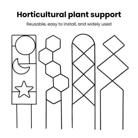 Крепежный стержень для горшков, формовка цветов, вьющиеся растения разных форм, амариллис, поддержка для выращивания растений, подставки для растений, садовые принадлежности